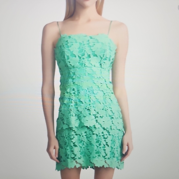 Zac Posen Tiered Guipure Lace Minidress Size S - pawpointbd.com